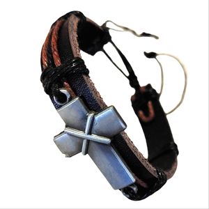 Men's Cross Bracelet Size OS